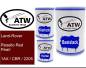 Preview: Land-Rover, Rosello Red Pearl, 1AX / CBR / 2205: 500ml Lackdose + 500ml Klarlack + 250ml Härter - Set, von ATW Autoteile West.